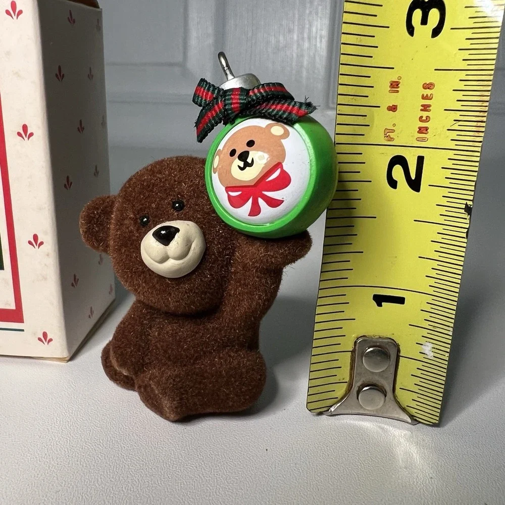 Vintage‎ Hallmark BEARY SPECIAL Teddy Bear Bob Siedler Christmas Ornament 1987